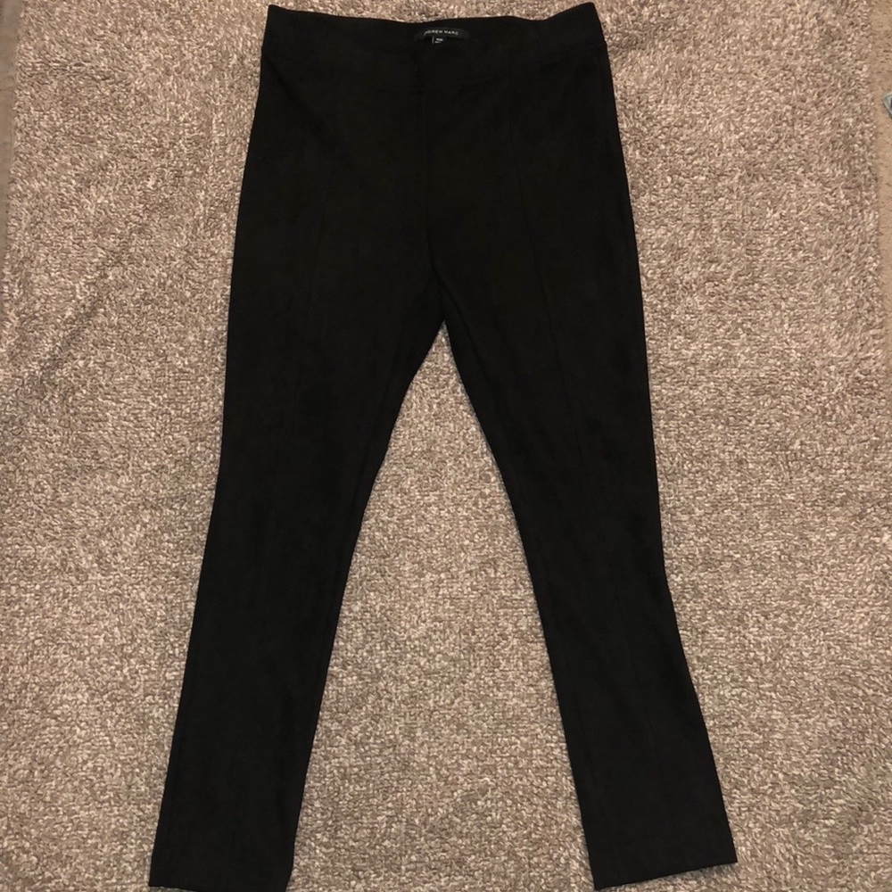 Andrew Marc suede fitted dress pants SIZE: M